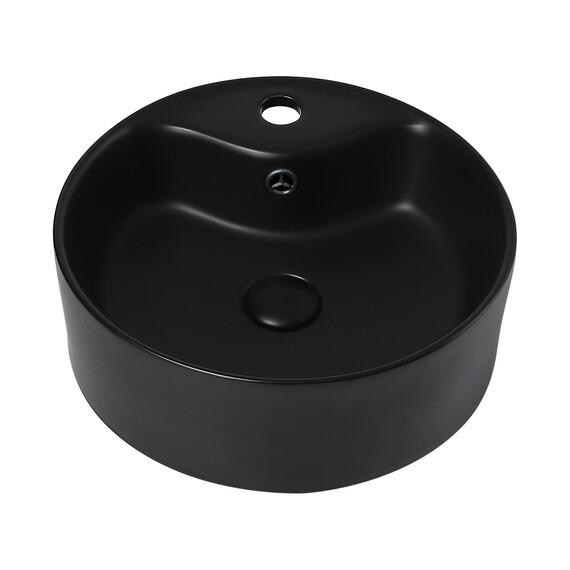 Раковина-чаша Abber Bequem 41 см AC2104MB, черный матовый - фото 3