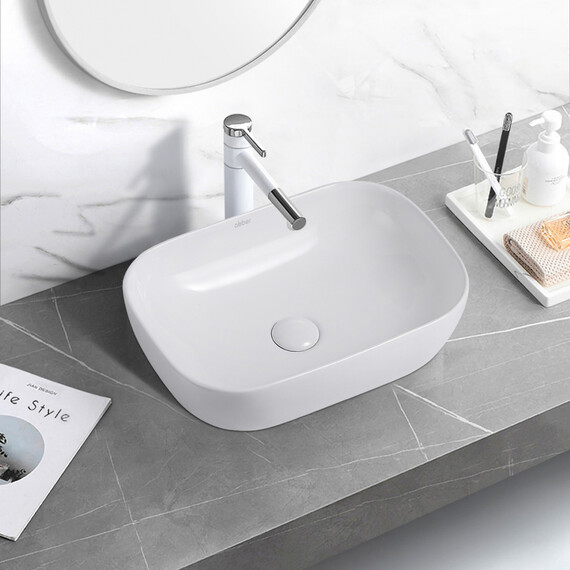 Раковина-чаша Abber Rechteck 46 см AC2200 - фото 4