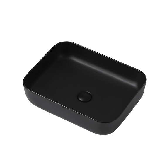 Раковина-чаша Abber Rechteck 50 см AC2202MB, черный матовый - фото 2