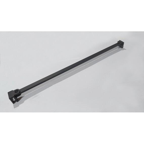 Душевая дверь Abber Zart 100 см AG08100B, черный/прозрачное - фото 4