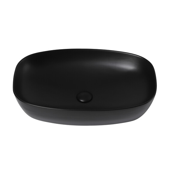 Раковина-чаша Abber Rechteck 60 см AC2206MB, черный матовый - фото 3