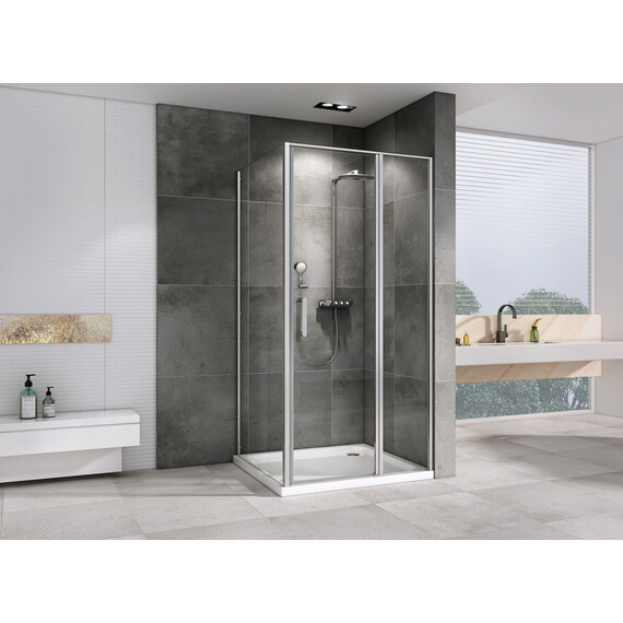 Душевое ограждение Abber Sonnenstrand 110х90 см AG04110S-S90, хром/прозрачное - фото 3