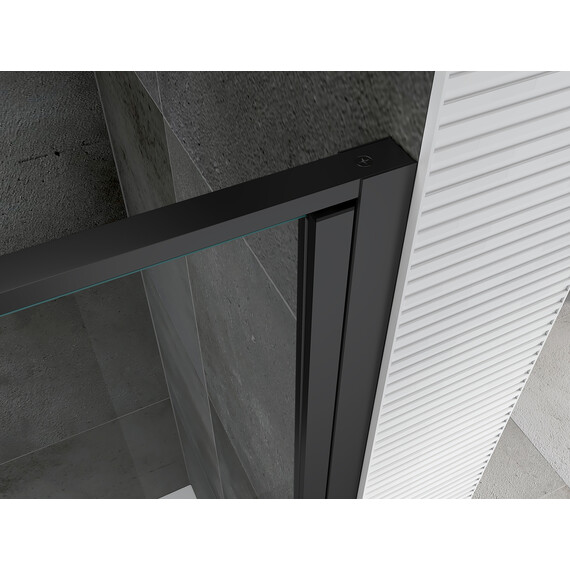 Душевое ограждение Abber Sonnenstrand 100х100 см AG04100B-S100B, черный/прозрачное - фото 5