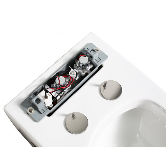 Унитаз приставной безободковый импульсный Abber Bequem AC1114P с крышкой микролифт - фото 20