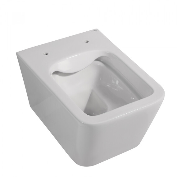 Унитаз подвесной безободковый Abber Rechteck AC1201 с крышкой микролифт - фото 14