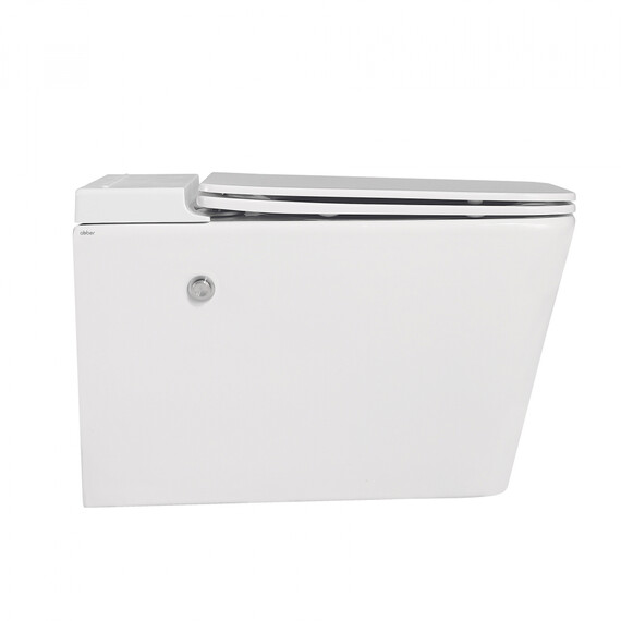 Унитаз подвесной безободковый импульсный Abber Rechteck AC1202P с крышкой микролифт - фото 13