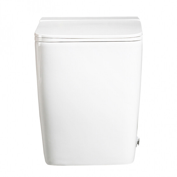 Унитаз приставной безободковый импульсный Abber Rechteck AC1212P с крышкой микролифт (выпуск вертикальный) - фото 13