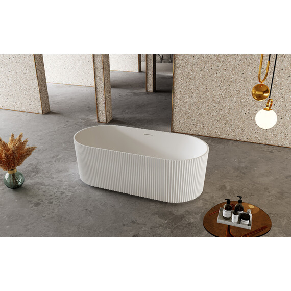 Ванна отдельностоящая Abber Stein 170x75 см AS9601 - фото 8