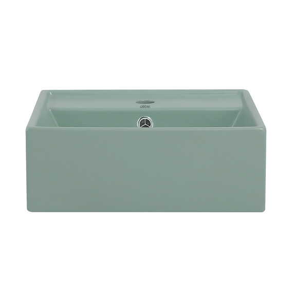 Раковина-чаша Abber Rechteck 41 см AC2208MCG, светло-зеленый матовый - фото 3