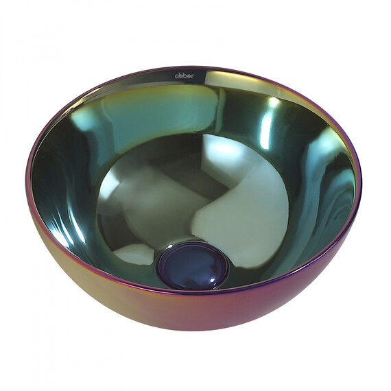 Раковина-чаша Abber Bequem 32 см AC2106Regen, хамелеон - фото 2