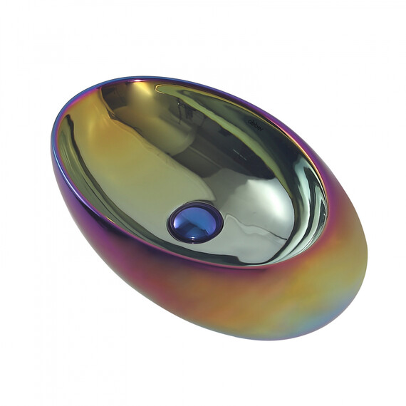 Раковина-чаша Abber Bequem 49 см AC2107Regen, хамелеон - фото 2