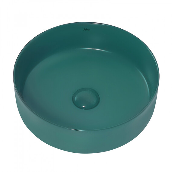 Раковина-чаша Abber Bequem 36 см AC2108MBG, темно-зеленый матовый - фото 2