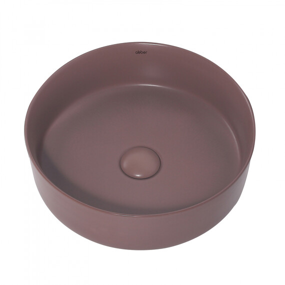 Раковина-чаша Abber Bequem 36 см AC2108MC, коричневый матовый - фото 3