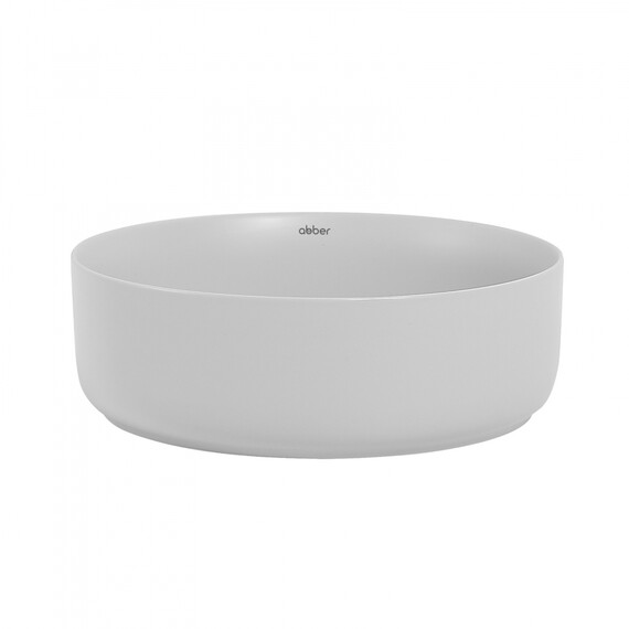 Раковина-чаша Abber Bequem 36 см AC2108MLG, светло-серый матовый - фото 3
