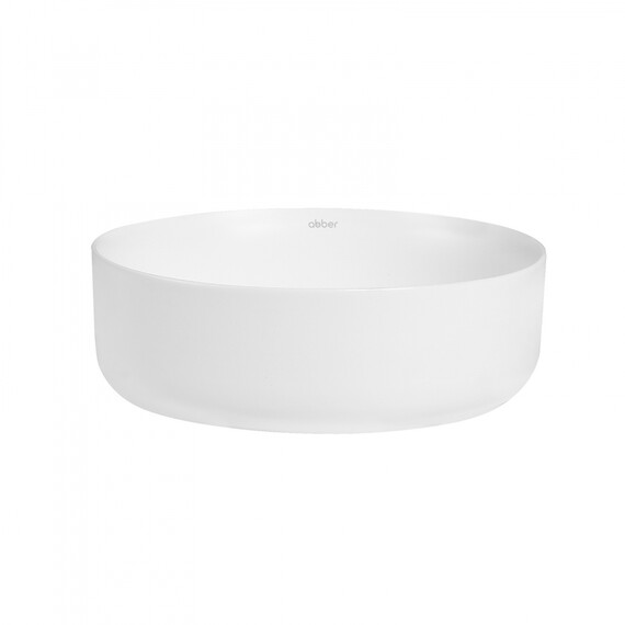 Раковина-чаша Abber Bequem 36 см AC2108MW, белый матовый - фото 2