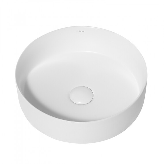 Раковина-чаша Abber Bequem 36 см AC2108MW, белый матовый - фото 3