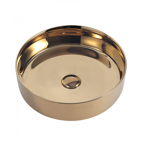 Раковина-чаша Abber Bequem 40 см AC2109GG, золото - фото 3
