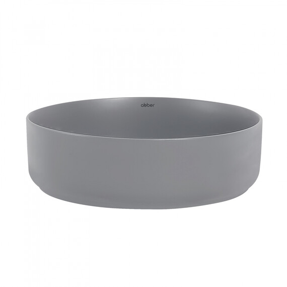 Раковина-чаша Abber Bequem 40 см AC2109MG, серый матовый - фото 3