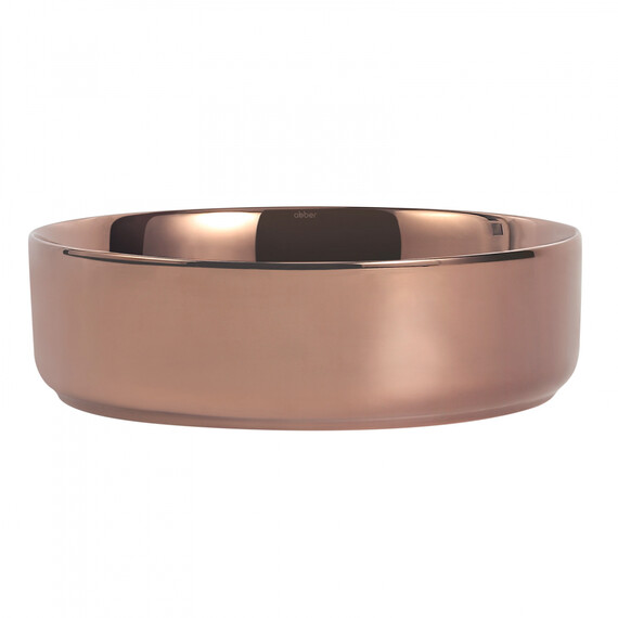 Раковина-чаша Abber Bequem 40 см AC2109RG, розовое золото - фото 2