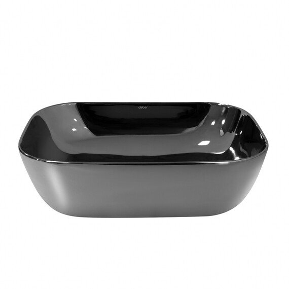 Раковина-чаша Abber Rechteck 46 см AC2200GS, серебро - фото 3