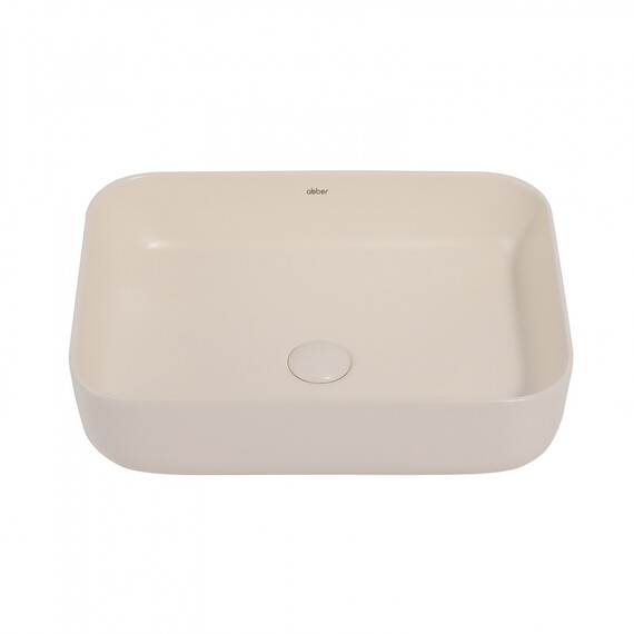 Раковина-чаша Abber Rechteck 50 см AC2202MBE, светло-бежевый матовый - фото 3