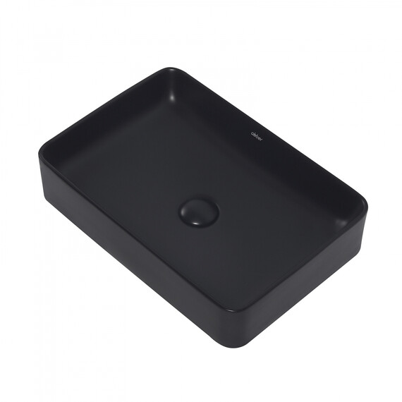 Раковина-чаша Abber Rechteck 51 см AC2207MB, черный матовый - фото 2