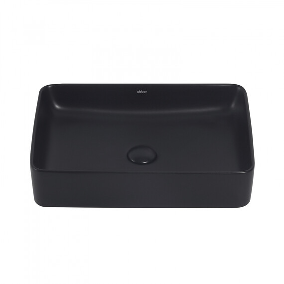 Раковина-чаша Abber Rechteck 51 см AC2207MB, черный матовый - фото 3