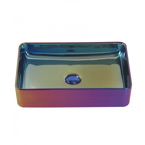 Раковина-чаша Abber Rechteck 51 см AC2207Regen, хамелеон - фото 2