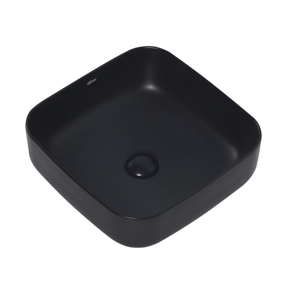 Раковина-чаша Abber Rechteck 38 см AC2211MB, черный матовый - фото 4