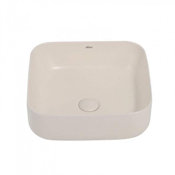 Раковина-чаша Abber Rechteck 38 см AC2211MBE, светло-бежевый матовый - фото 2