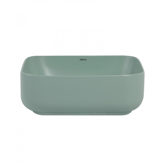 Раковина-чаша Abber Rechteck 38 см AC2211MCG, светло-зеленый матовый - фото 3