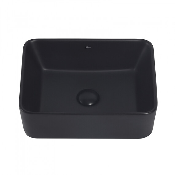 Раковина-чаша Abber Rechteck 48 см AC2213MB, черный матовый - фото 2