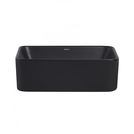 Раковина-чаша Abber Rechteck 48 см AC2213MB, черный матовый - фото 3