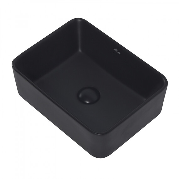 Раковина-чаша Abber Rechteck 48 см AC2213MB, черный матовый - фото 4