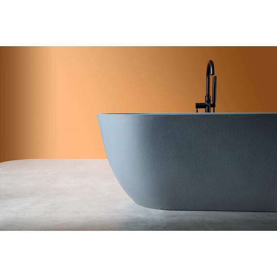 Ванна отдельностоящая Abber Frankfurt 170x75 см AM9941G, серый - фото 10