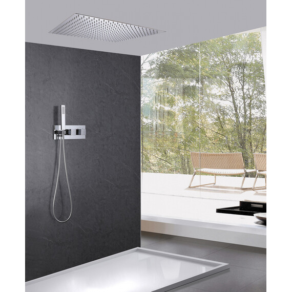 Душевая система для душа с термостатом Abber Daheim AF8255 - фото 2