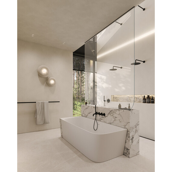 Ванна каменная Abber Stein 170x75 см AS9621-1.7 L - фото 9