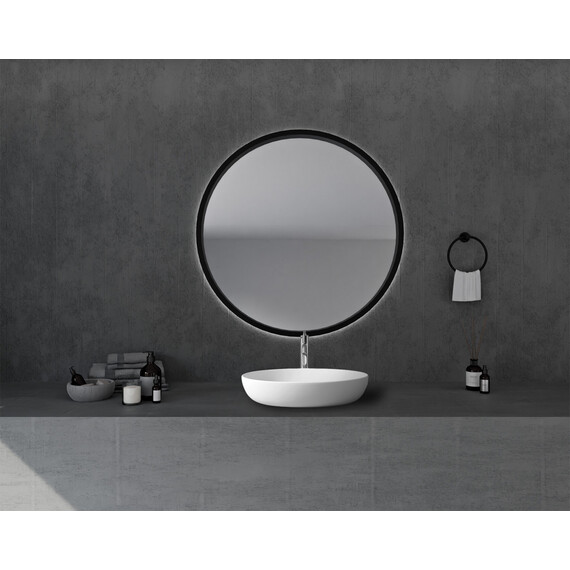 Раковина-чаша Abber Stein 60 см AS2619, белый матовый - фото 2