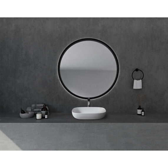 Раковина-чаша Abber Stein 60 см AS2620, белый матовый - фото 2