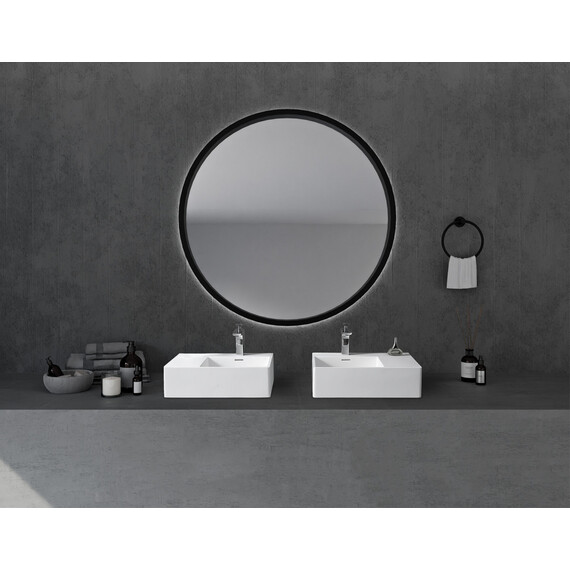 Раковина подвесная Abber Stein 56 см AS2644 R, белый матовый - фото 3