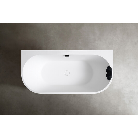 Ванна акриловая Abber Leipzig 170x80 см AM9916BW, чёрно-белый матовый - фото 9