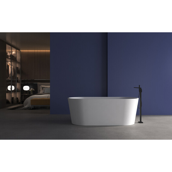 Ванна акриловая Abber 170x80 см AB9209MW, белый матовый - фото 8