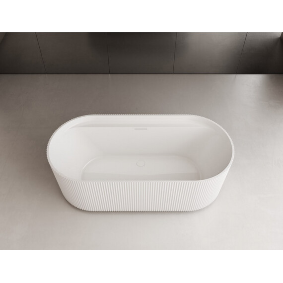 Ванна акриловая Abber 170x80 см AB9444MW, белый матовый - фото 9