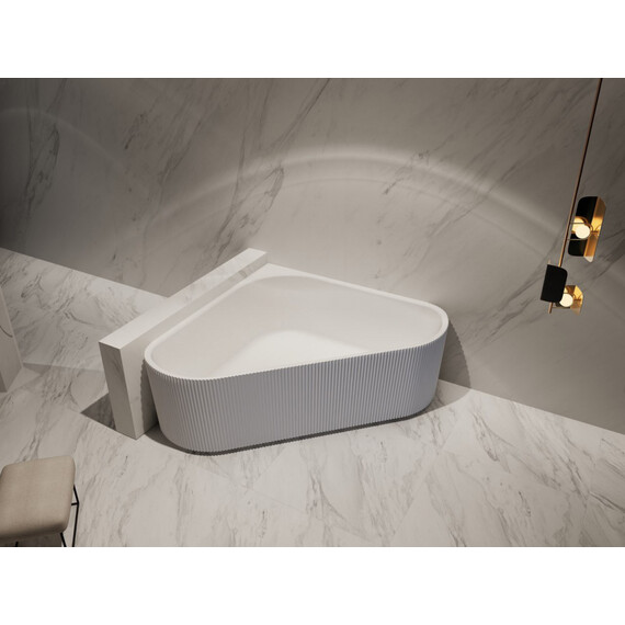 Ванна акриловая Abber 150x150 см AB9446MW, белый матовый - фото 8