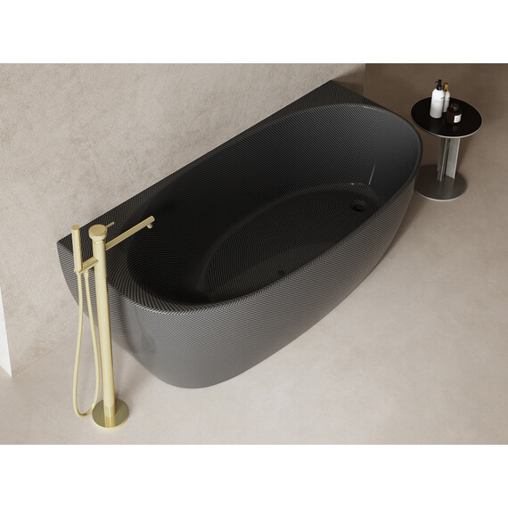 Ванна карбоновая Abber Karbon 170x80 см AK9004, чёрный - фото 4
