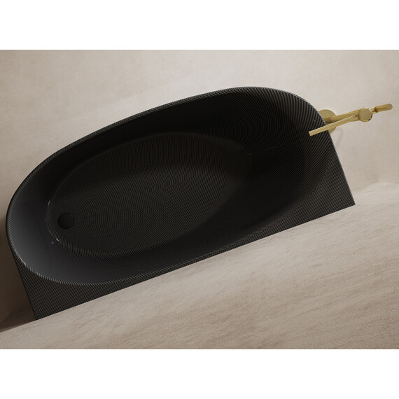 Ванна карбоновая Abber Karbon 170x80 см AK9004, чёрный - фото 5