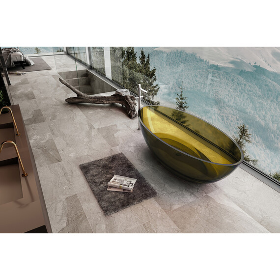 Ванна прозрачная Abber Kristall 180x85 см AT9702Vesuvian, оливковый - фото 3