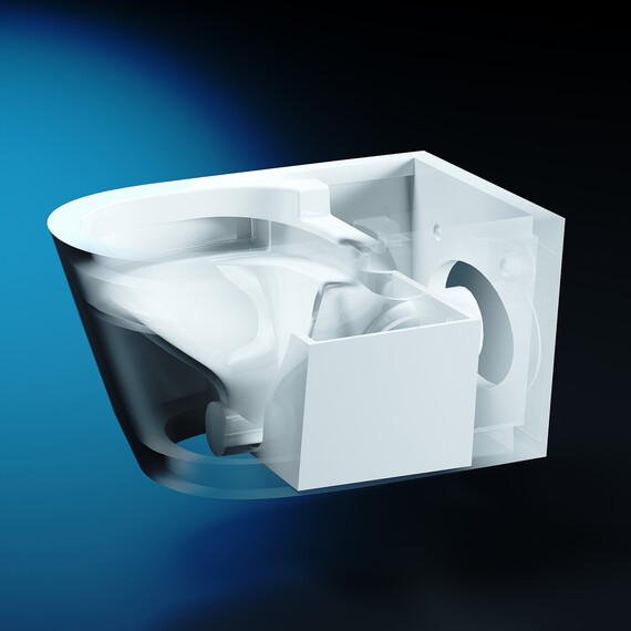 Электронный импульсный унитаз-биде Abber Bequem AC1119S с крышкой микролифт - фото 17