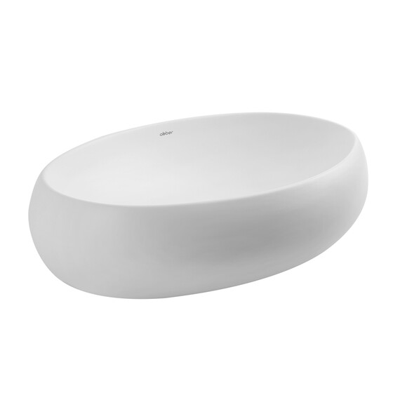 Раковина-чаша Abber Bequem 60 см AC2102MW, белый матовый - фото 2