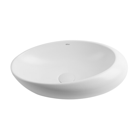 Раковина-чаша Abber Bequem 49 см AC2107MW, белый матовый - фото 3